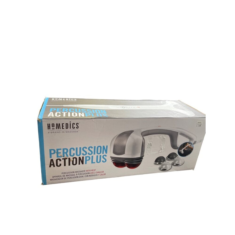 Homedics Percussion Action Plus Massager With Heat SKU 8696